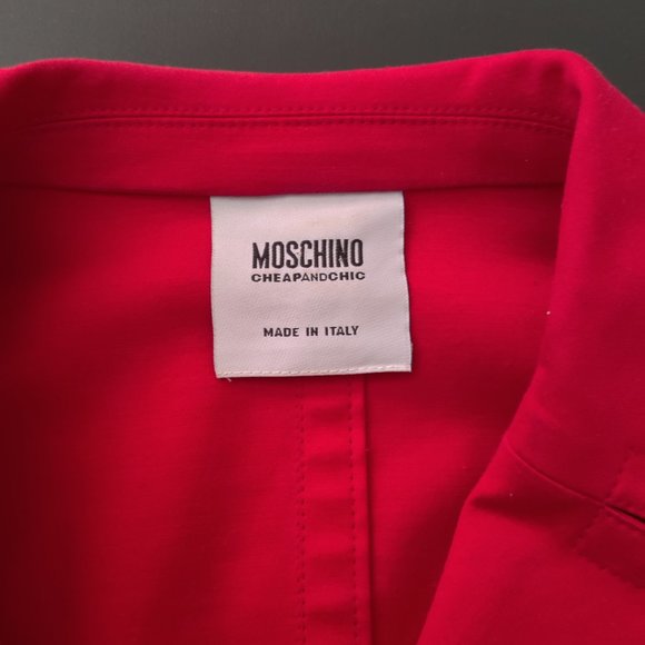 Moschino Cheap And Chic Cotton Blazer - Picture 3 of 5